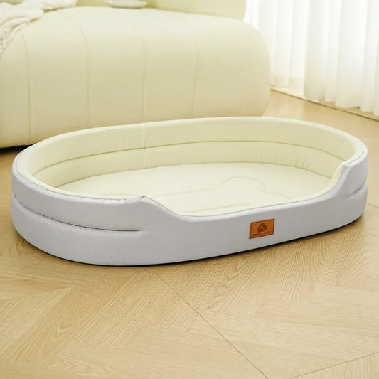 Dog Pet Beds Square Dog Bed For Large Dogs Dog Sofa Beds Waterproof Customized Pet Bed Inner Pad Washable Puppy Kennel Accessory