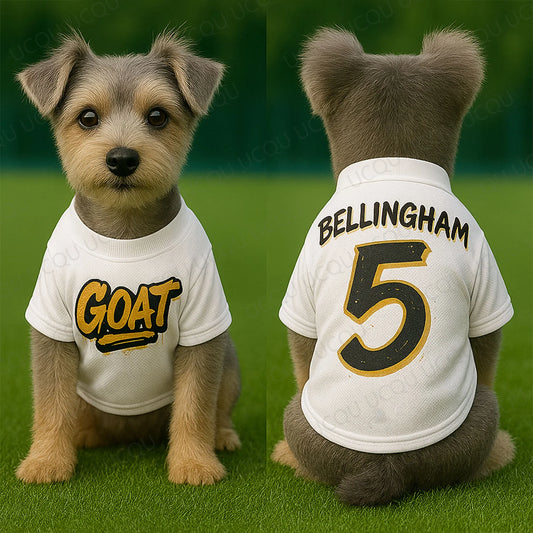 Bellingham #5 Pet Soccer Jersey