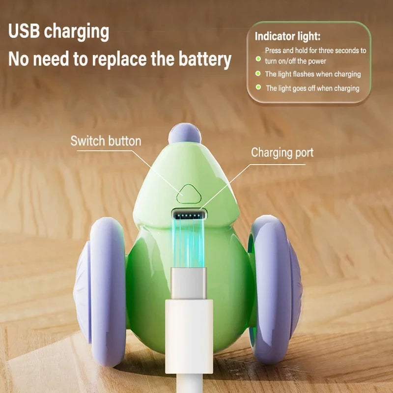 Electric Mouse Car Smart Electric Mouse Toy Car-Rejected Auto Obstacle Avoidance Interactive Cat Pet Toy