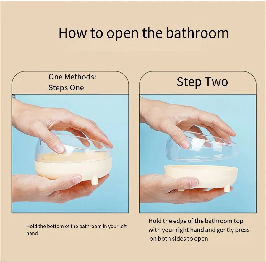 Hamster Bathroom House Sandbox Full Transparent Urine Sand Basin Golden Bear Supplies Sand Bath Container Small Pet Bathroom