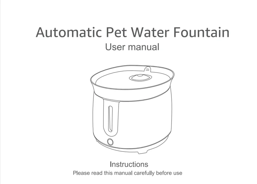 AQHH Wireless Pump Pet Water Dispenser Automatic Circulation Filtration Water Dispenser USB Electric Mute Cats Water Dispenser