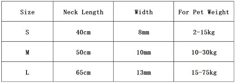 Pet P Chain Nylon Collar Dog Training Accessories Teddy Small Corgi Border Collie Medium Golden Retriever Large Dog Use Durable