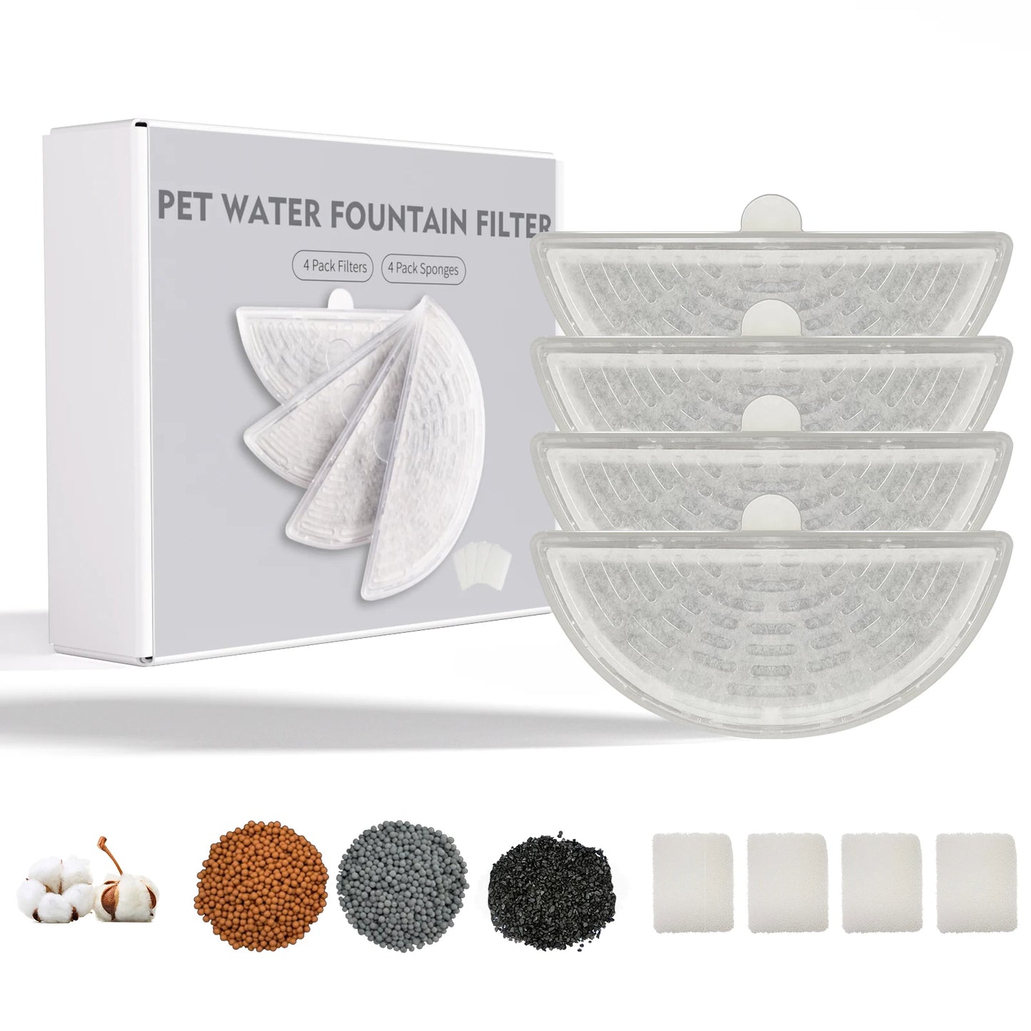 AQHH Wireless Pump Pet Water Dispenser Automatic Circulation Filtration Water Dispenser USB Electric Mute Cats Water Dispenser