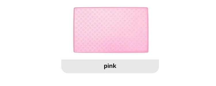 Pet Placemat Nonspill Easy to Clean Foldable Cat and Dog Feeding Mat Silicone Non-slip Waterproof Pet Mat
