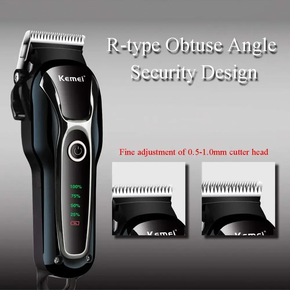 Professional Clipper Pet Dog Hair Trimmer Grooming Rechargeable Powerful Cat Cutters Shaver Mower Haircut Machine KM-1991 Kemei