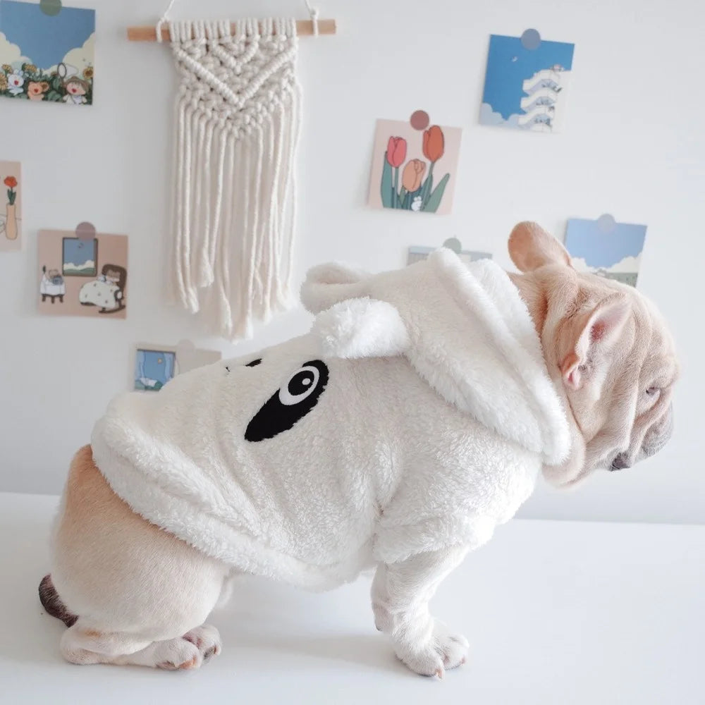 Winter Pet Dog Clothes Dogs Coat Jacket Cotton Ropa Perro French Bulldog Clothing Cute Dog Hoodie For Dogs Pets Clothing Pug